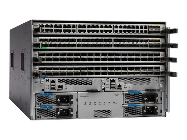 JC654A - HP FlexFabric 12504 AC Switch Chassis