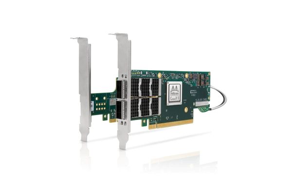 MCX613106A-VDAT - Mellanox ConnectX-6 200GbE Dual Port QSFP56 PCI Express 4.0 x16 Network Adapter