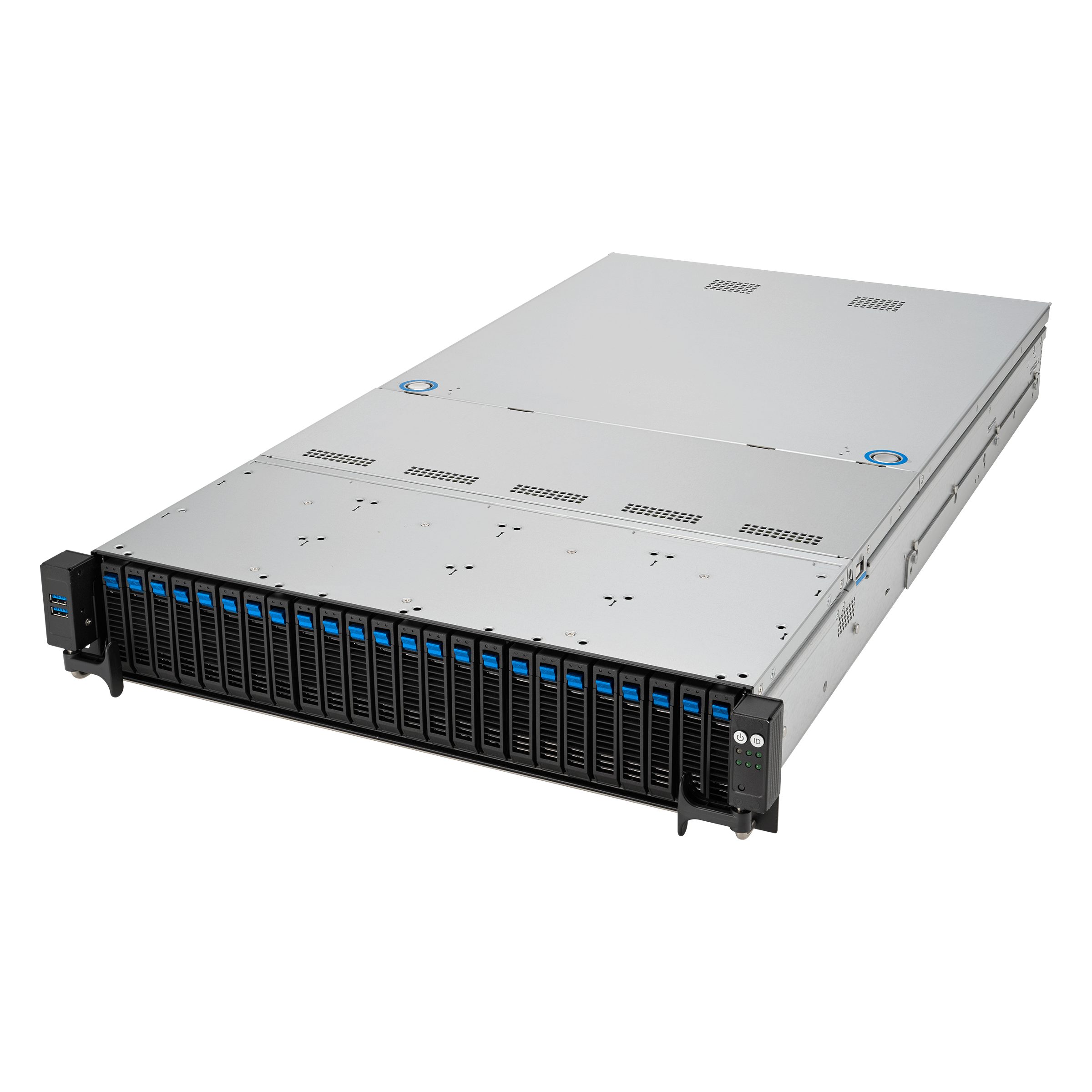 ASUS RS520A-E12-RS24U 2U Storage Server with 16-Core AMD EPYC 32GB DDR5 480GB SSD - Fully Customizable