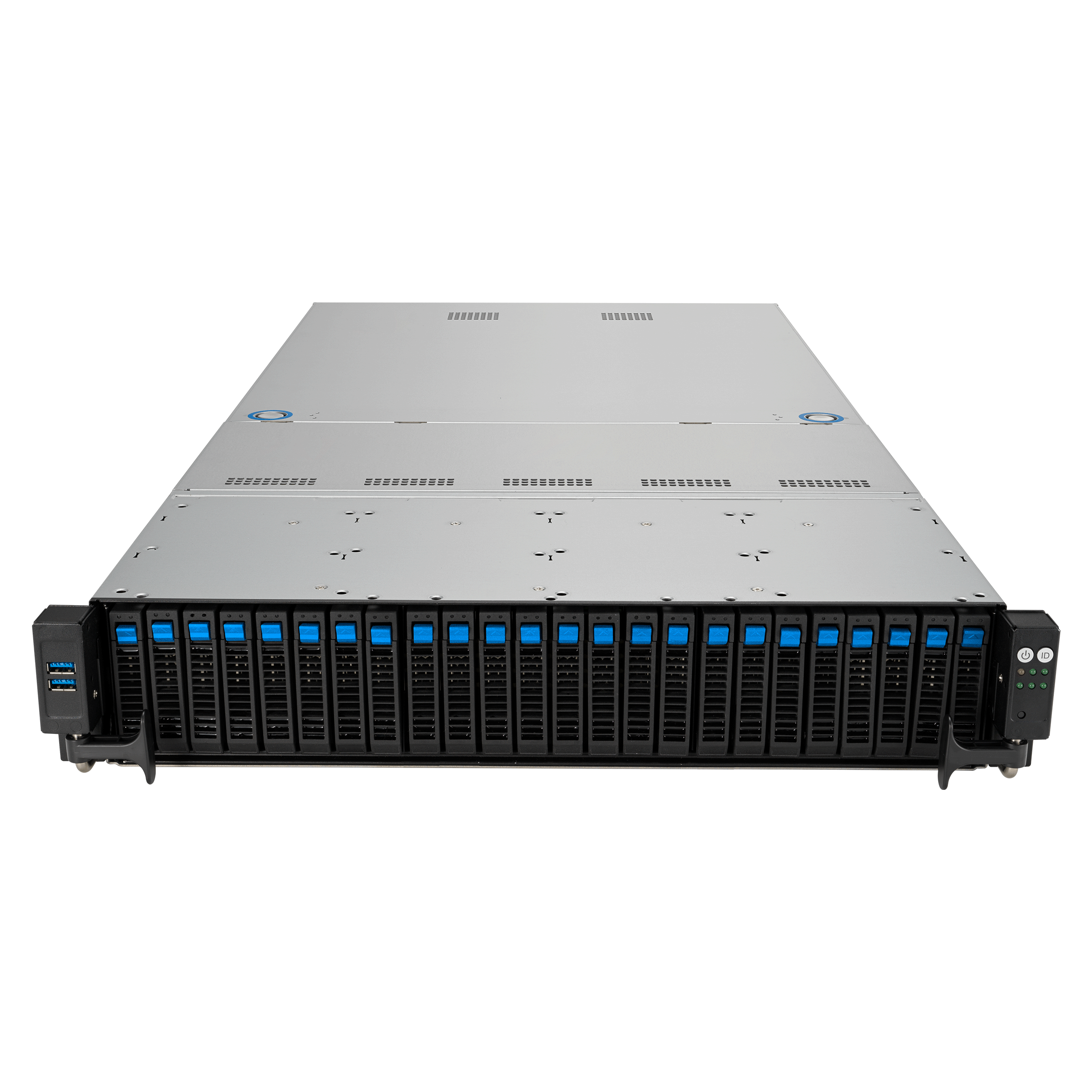 ASUS RS520A-E12-RS24U 2U Storage Server with 16-Core AMD EPYC 32GB DDR5 480GB SSD - Fully Customizable