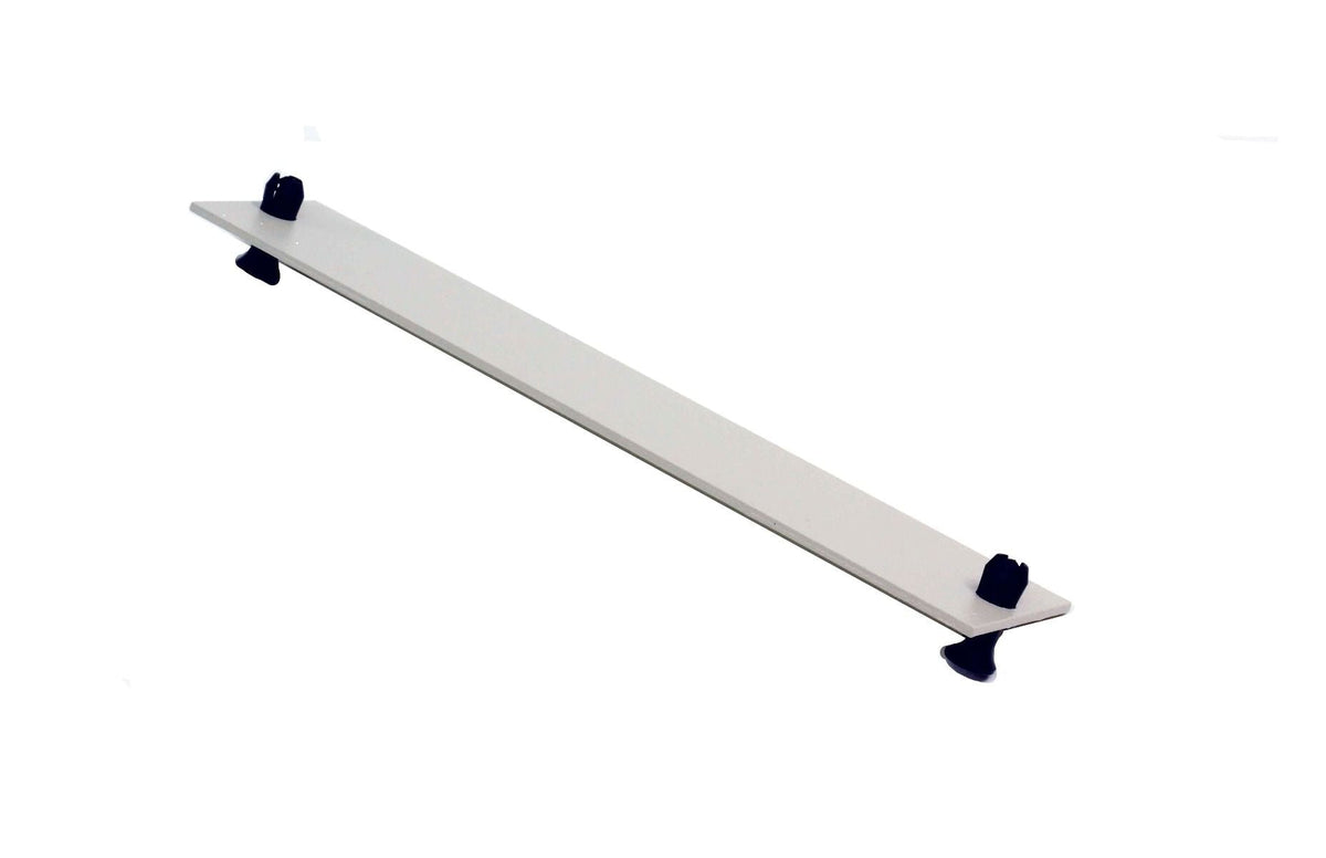 F1BLANKUE - Blank Extended Adapter Plate with No Holes (Unloaded) - Off White
