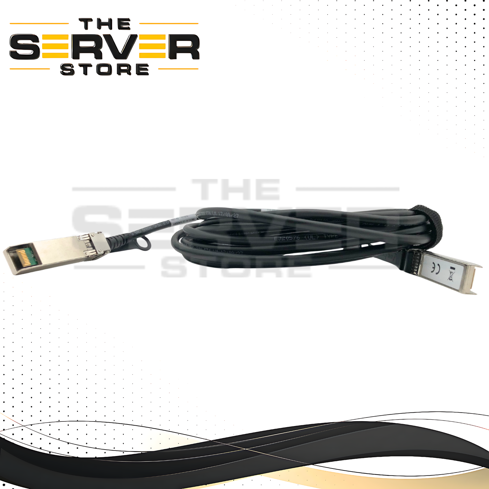 NetApp 10GbE SFP+ to SFP+ Passive DAC Twinax Cable 5M 112-00301
