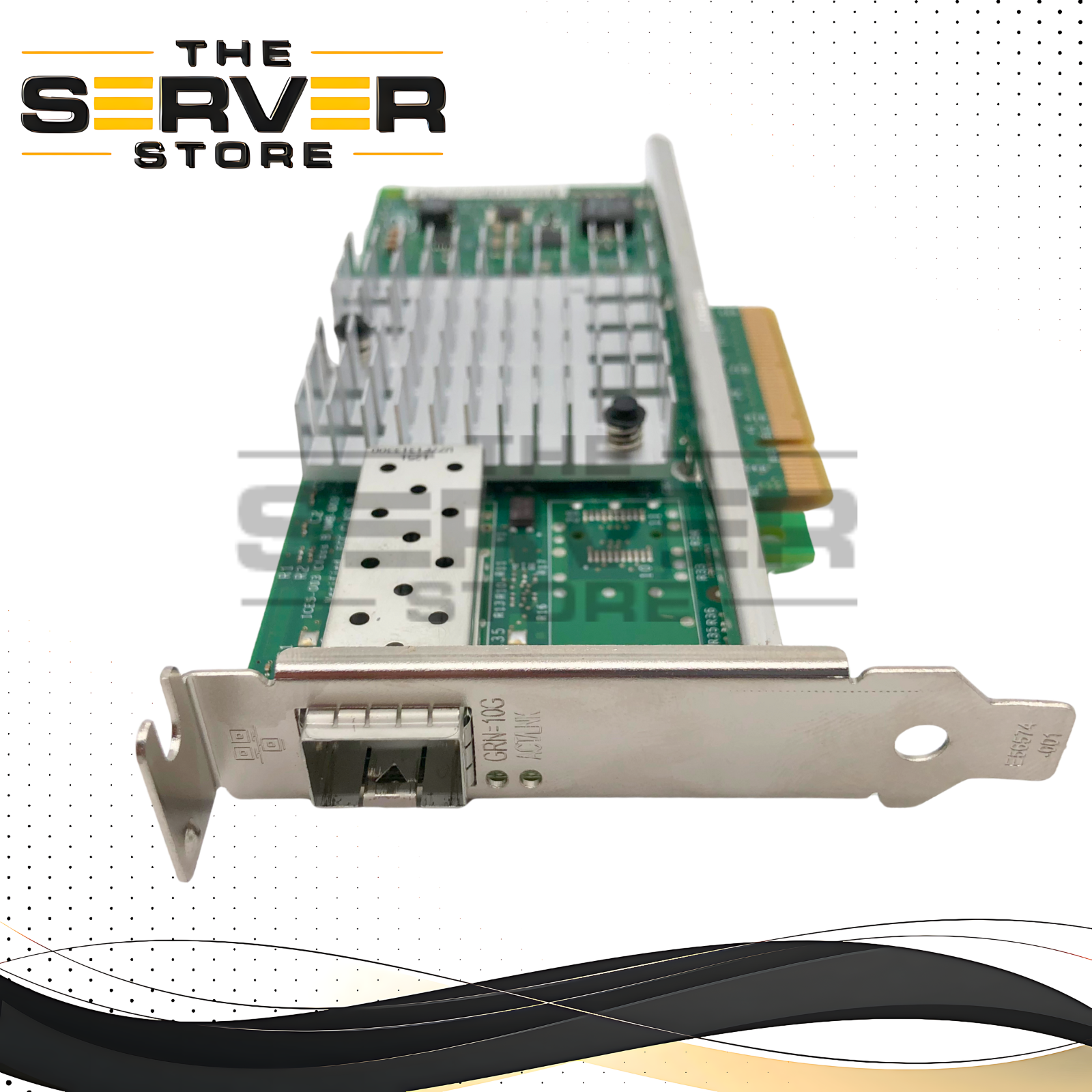 HPE Intel X520-SR1 1-Port 10 Gigabit per second (10Gb/s) SFP+ Single Port PCI-E 2.0 x8 Network Adapter with 713568-001.