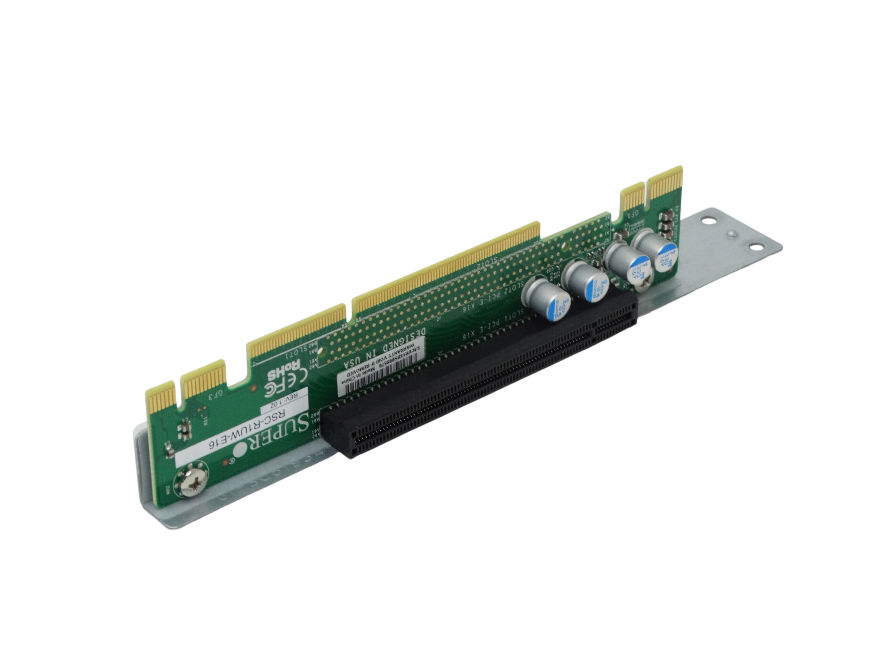 Supermicro Rev 1.10 PCIe Riser Expansion Board Card 6017R-TDT+ (RSC-R1UW-E16)