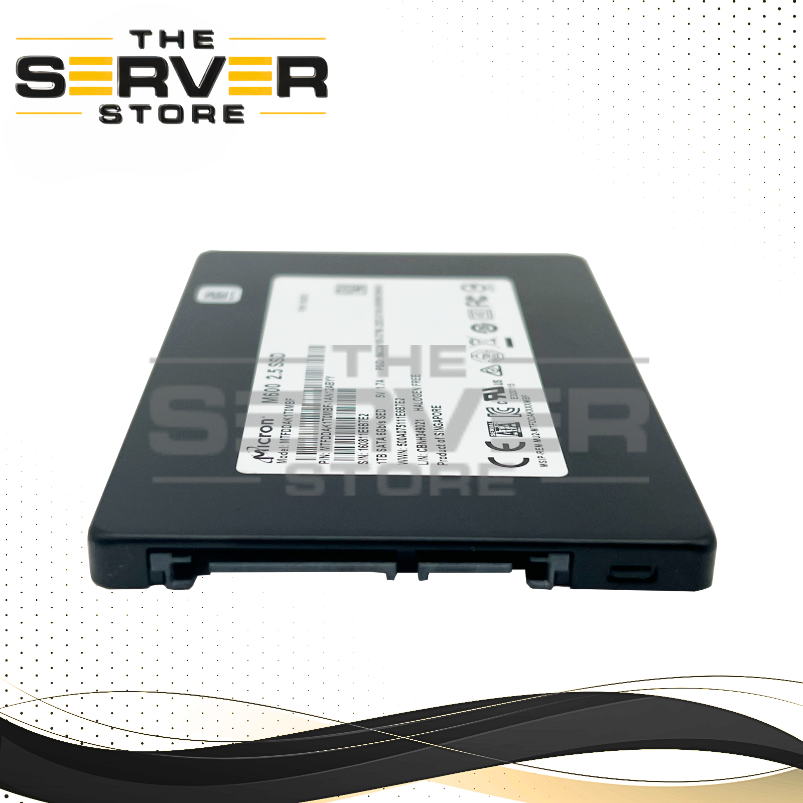 Micron 1TB SATA 6G SFF 2.5" SSD M600 MTFDDAK1T0MBF-1AN12ABYY MTFDDAK1T0MBF