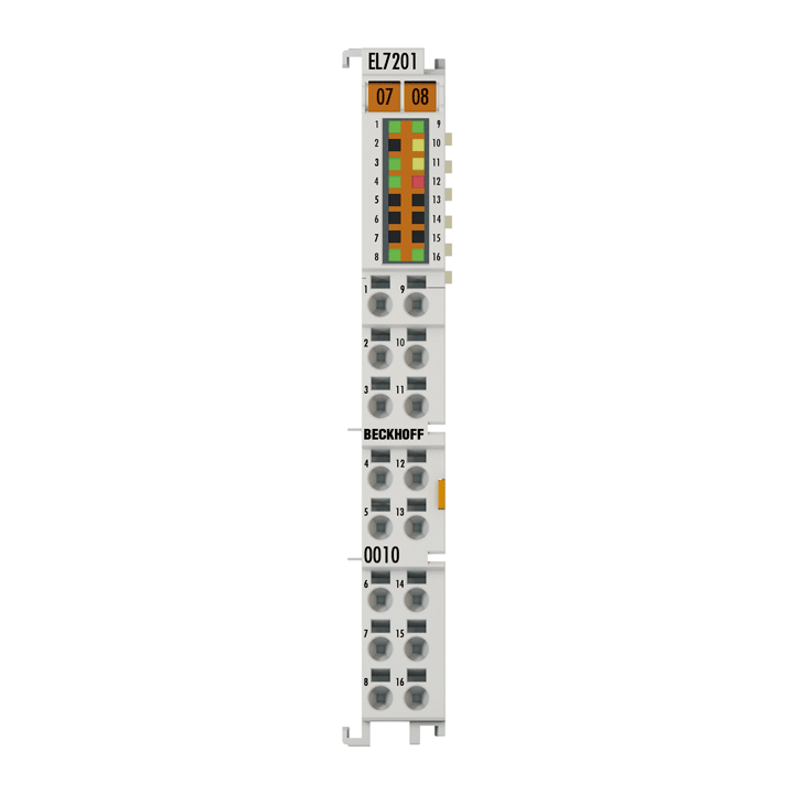 EL7201-0010 | Beckhoff EtherCAT Servo Drive Terminal 1-Channel, 48 V DC, 2.8 A