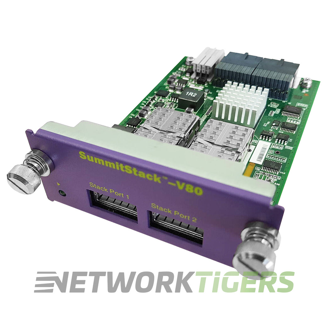Extreme 16420 X460 Series 2x SummitStack-V80 Port Switch Stacking Module