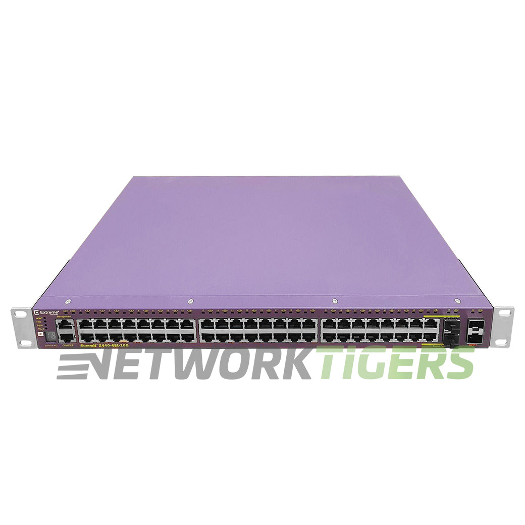 NEW Extreme 16509 X440-48T-10G 48x 1GB RJ45 2x 1GB SFP 2x 10GB SFP+ Switch