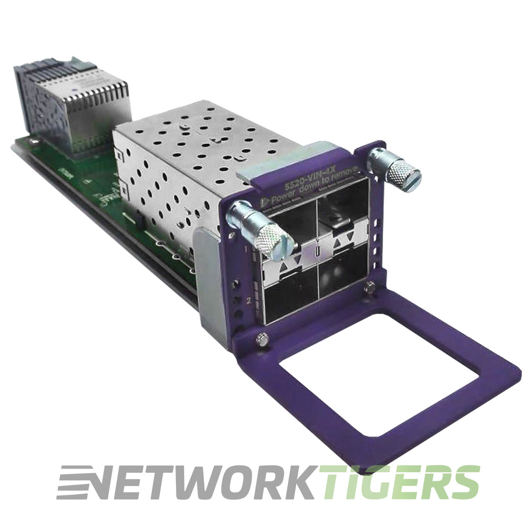 NEW Extreme 5520-VIM-4X 5520 Series 4x 10GB SFP+ Switch Module