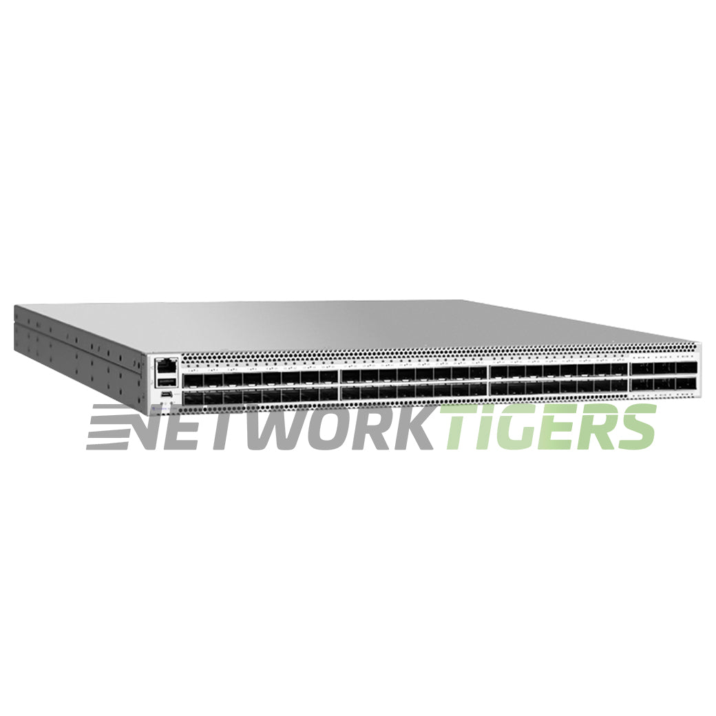 NEW Extreme Brocade BR-SLX-9140-48V-AC-R 48x 25 SFP28 6x QSFP28 B-F Air Switch