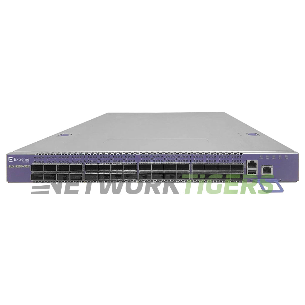 NEW Extreme SLX9250-32C SLX 9250 Series 32x 100 Gigabit Ethernet QSFP28 Switch