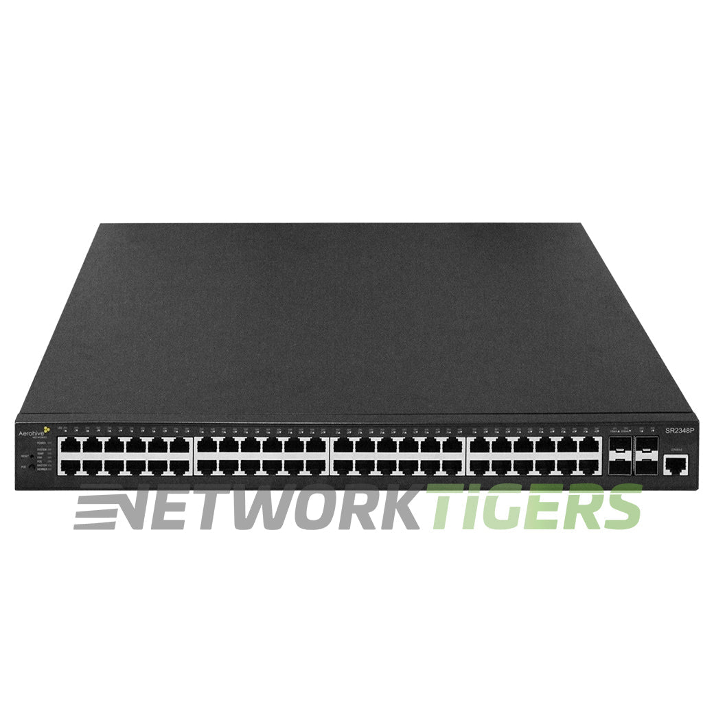 NEW Extreme SR2348P SR2300 48x 1GB PoE+ RJ45 4x 10GB SFP+ Switch