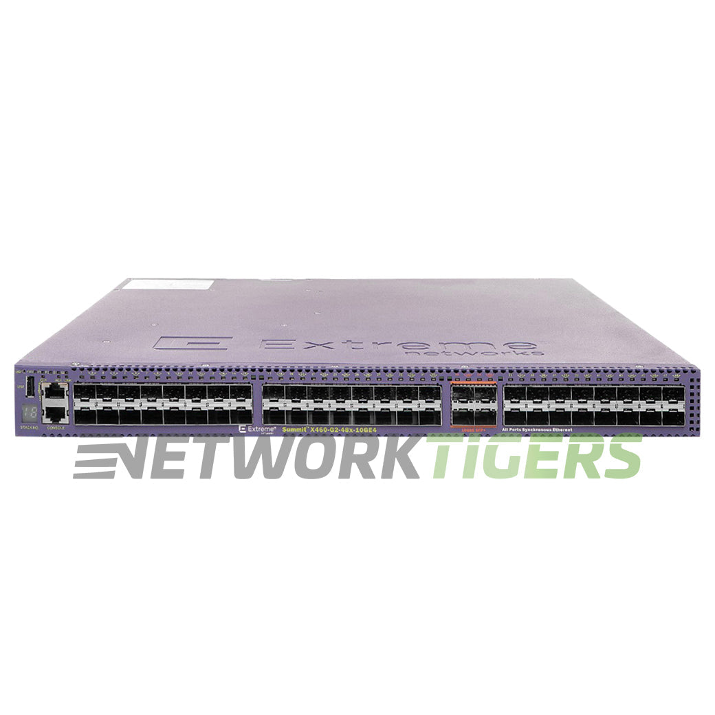 Extreme 16706 X460-G2-48x-10GE4 48x 1GB SFP 4x 10GB SFP+ Switch