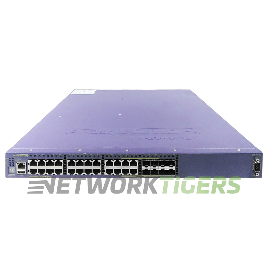 NEW Extreme 16716 X460-G2-24t-GE4 24x 1GB RJ45 8x 1GB SFP 1x VIM Slot Switch
