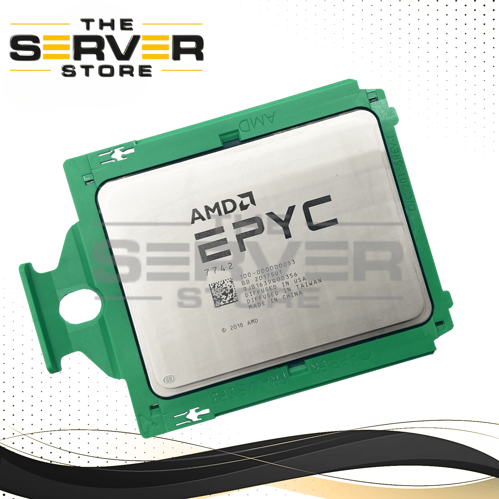 AMD EPYC 7742 2.25GHz 64 Core 256MB 225W SP3 CPU (Dell Locked) 100-000000053