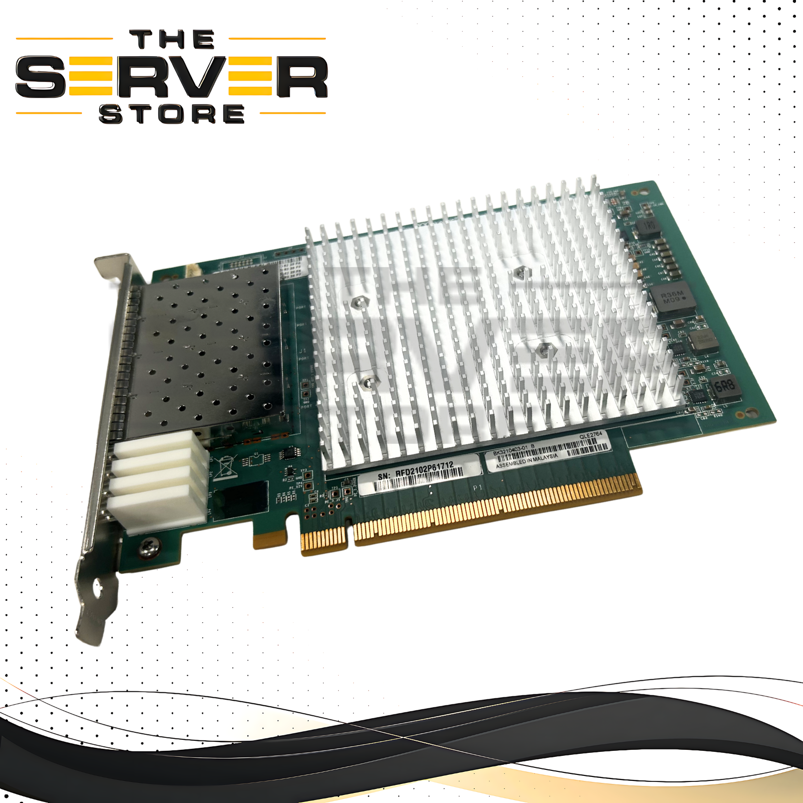 QLogic QLE2764 Quad-Port 32GB SFP+ FC PCIe HBA BK3210403-01 A