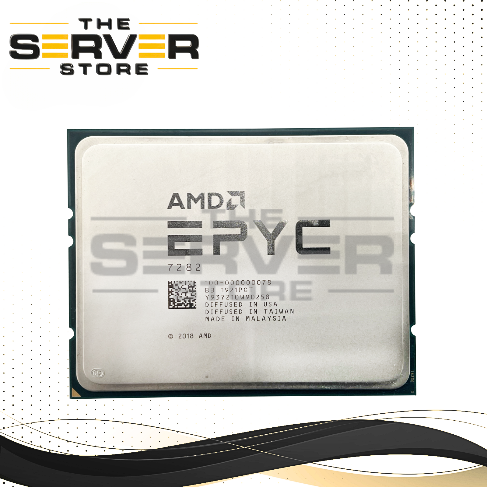 (Dell Locked) AMD EPYC 7282 2.8GHz 16 Cores 32 Thread SP3 CPU 120W 100-000000078