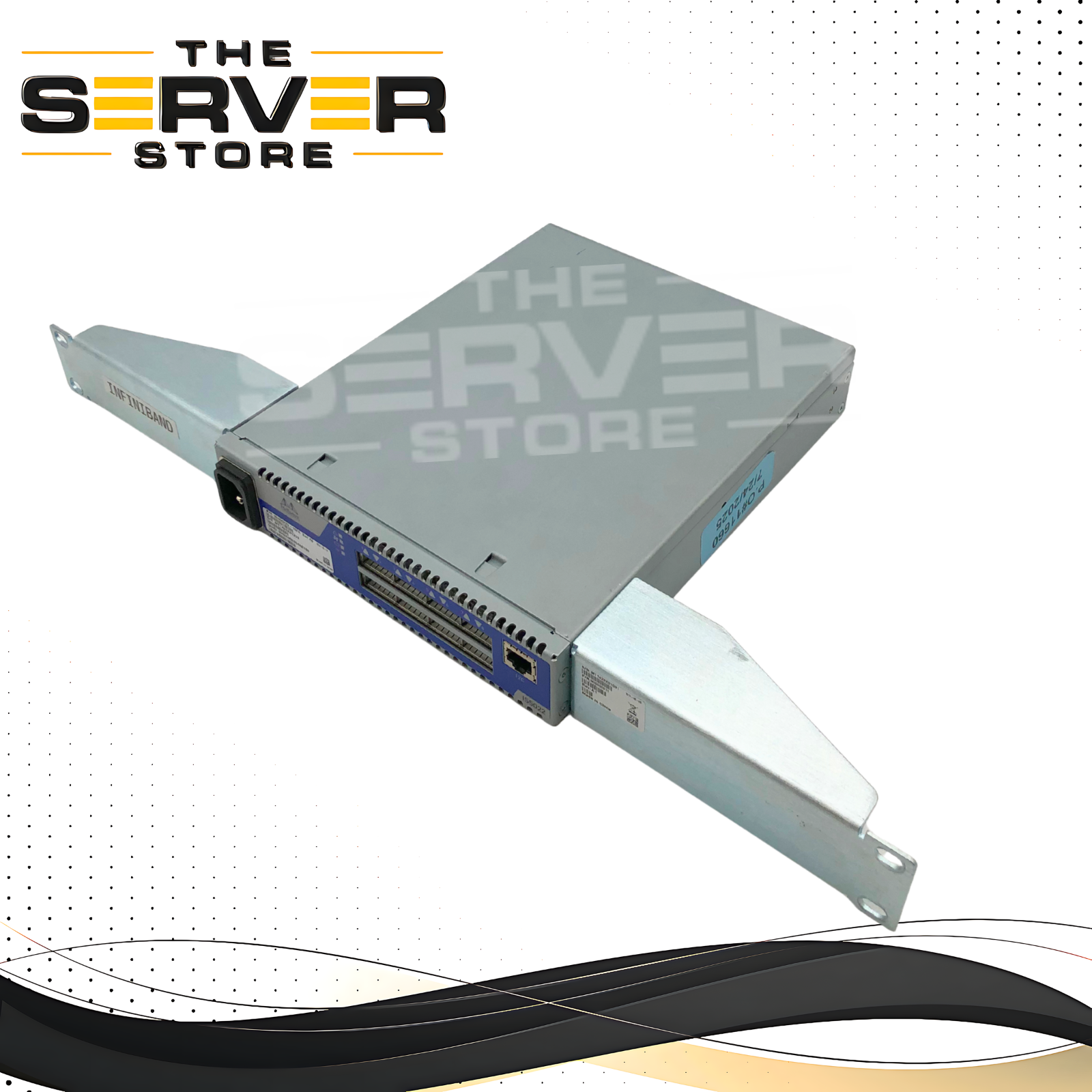 Mellanox IS5022 8-Port QSFP 40 Gigabit/second (40Gb/s) InfiniBand Switch. P/N: MIS5022Q-1BFR.