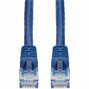 AddOn 3ft Blue CAT 6A PVC Ethernet Cable Snagless Bubble Boot RJ-45 M/M