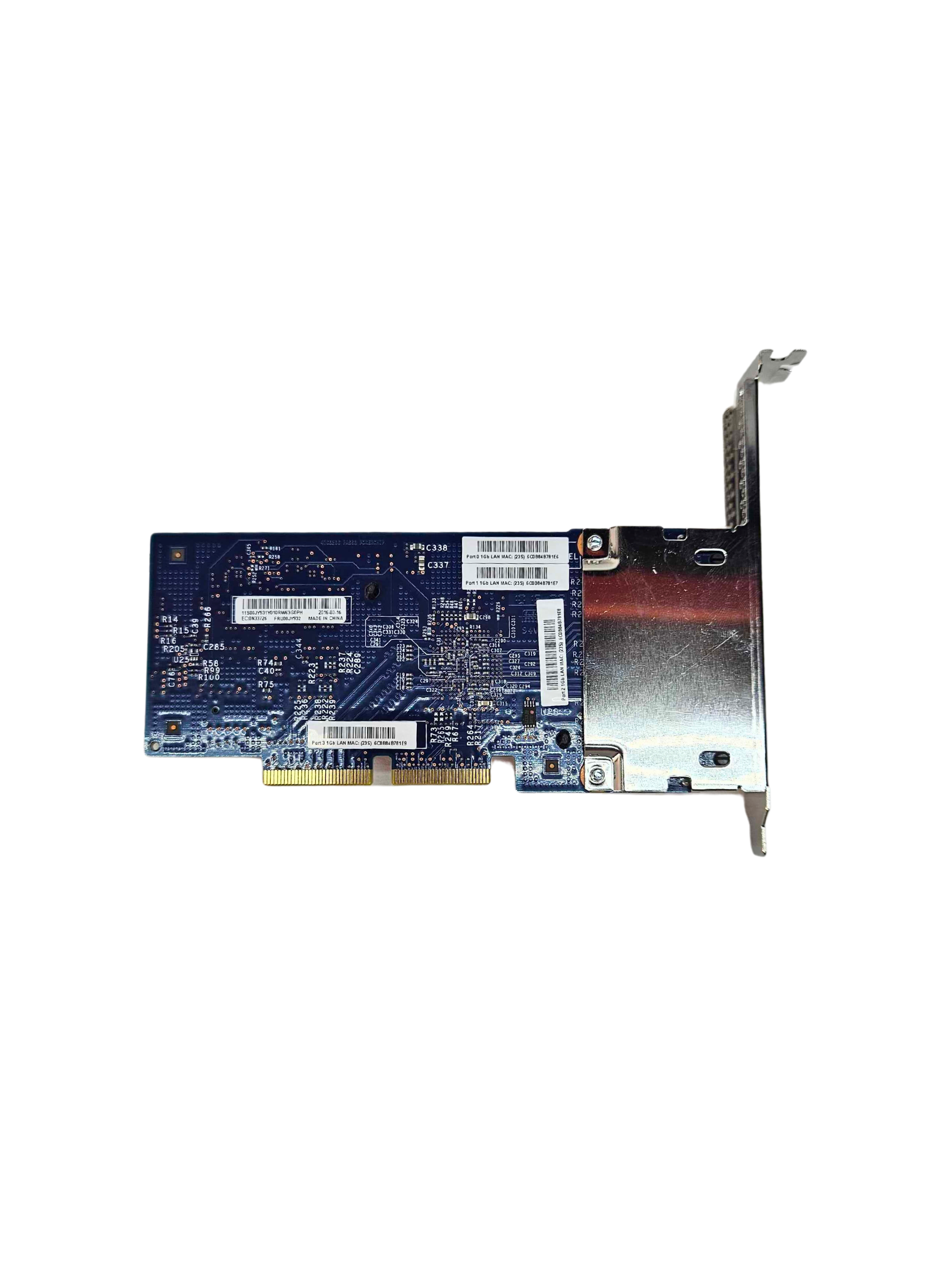 Intel I350-T4 ML2 Quad Port GbE Adapter (00JY932)