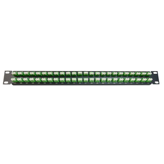 Flush Mount Panel 1RU LC/APC, 96 ports