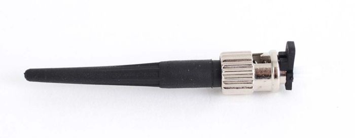 Splice-On Connector Cheetah ST PC Multimode 50um OM2 900um Black 10 Pack