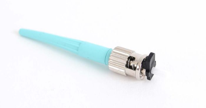 Splice-On Connector Cheetah ST PC Multimode 50um OM3 900um Aqua 100 Pack
