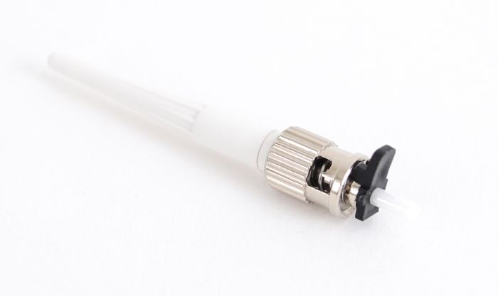 Splice-On Connector Cheetah ST UPC Singlemode 900um White 10 Pack