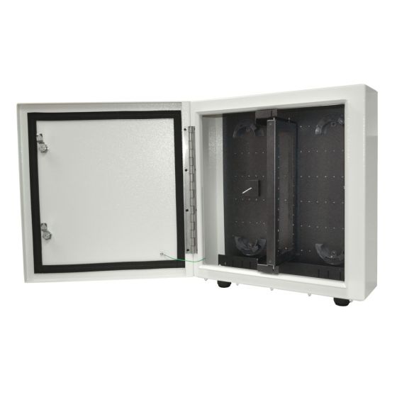 Titan Enclosure with backing plate, cable management, splice