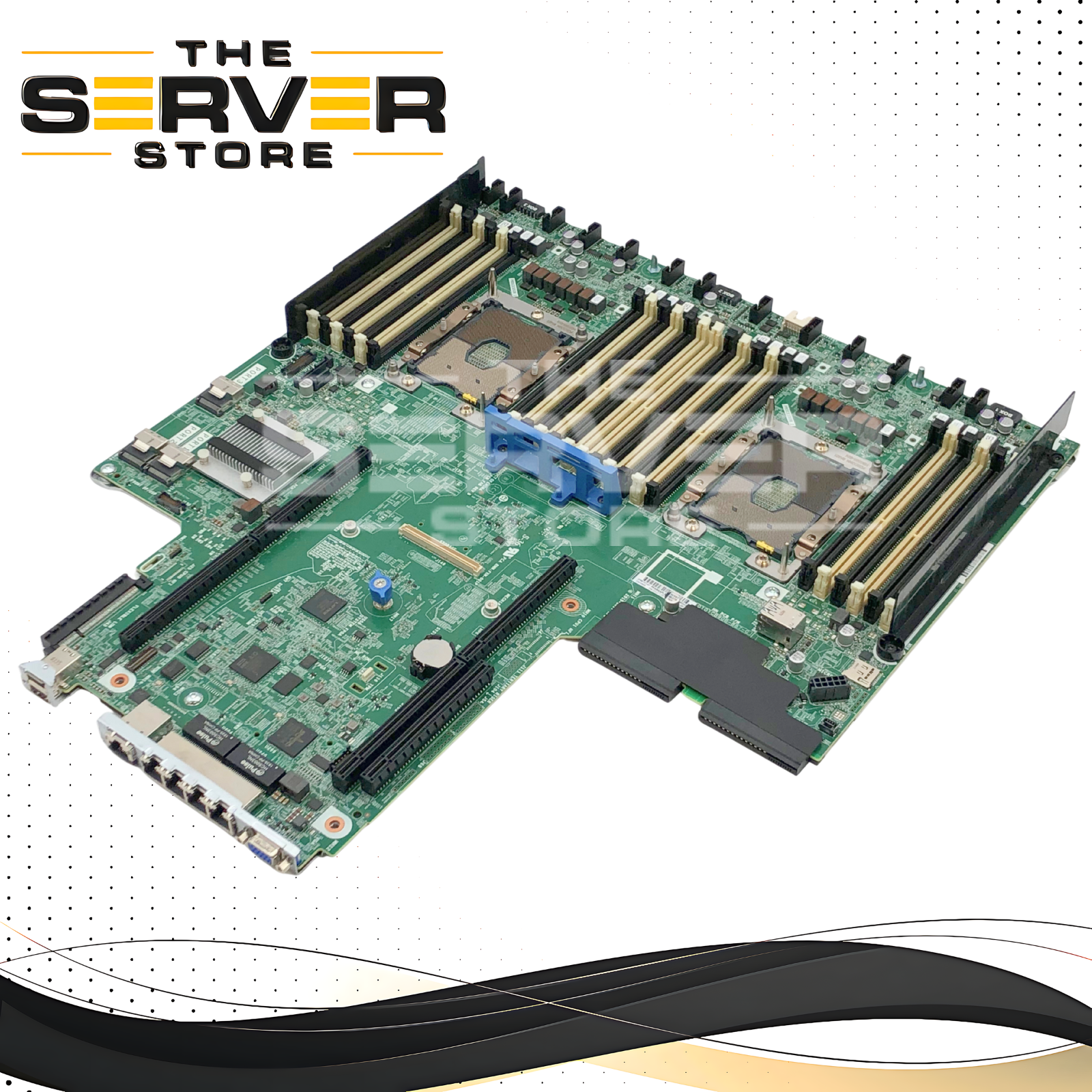 HPE ProLiant DL380 Gen10 System Board, Dual LGA3647 CPU Sockets,, 24x DDR4 DIMM Slots, iLO 5 Integrated Management, 2U Rack Server. P/N: 875073-001.