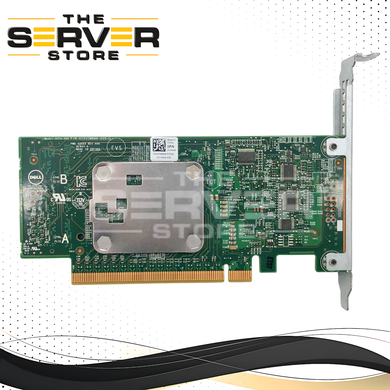 Dell PowerEdge R840 / R940 / C6420 SSD PCIe NVMe Extender Expansion Card (High-Profile). P/N: YN9K8, 0YN9K8.