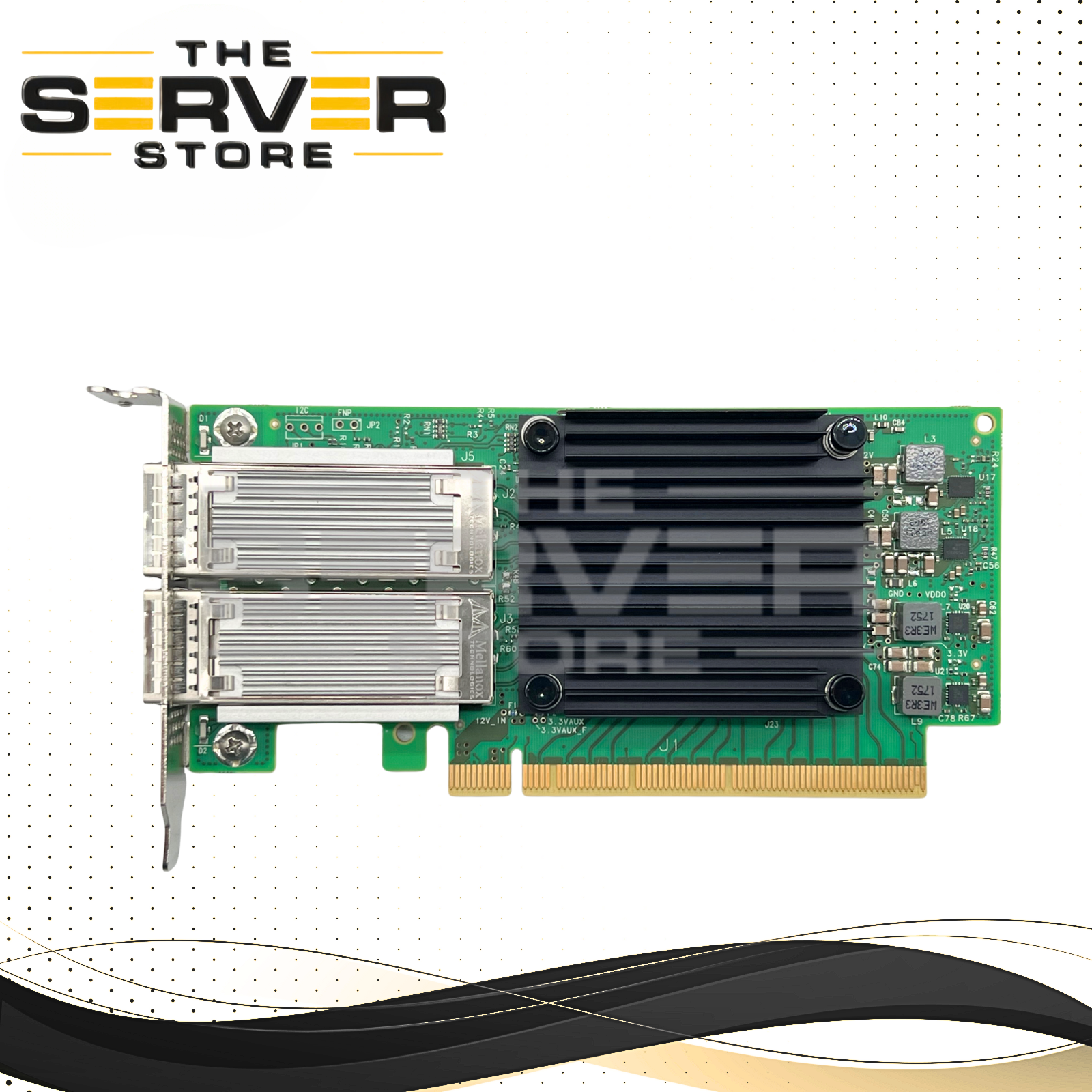 Mellanox CX556A ConnectX-5 VPI 2P QSFP28 Ethernet/InfiniBand NIC MCX556A-ECAT (Low Profile Bracket)