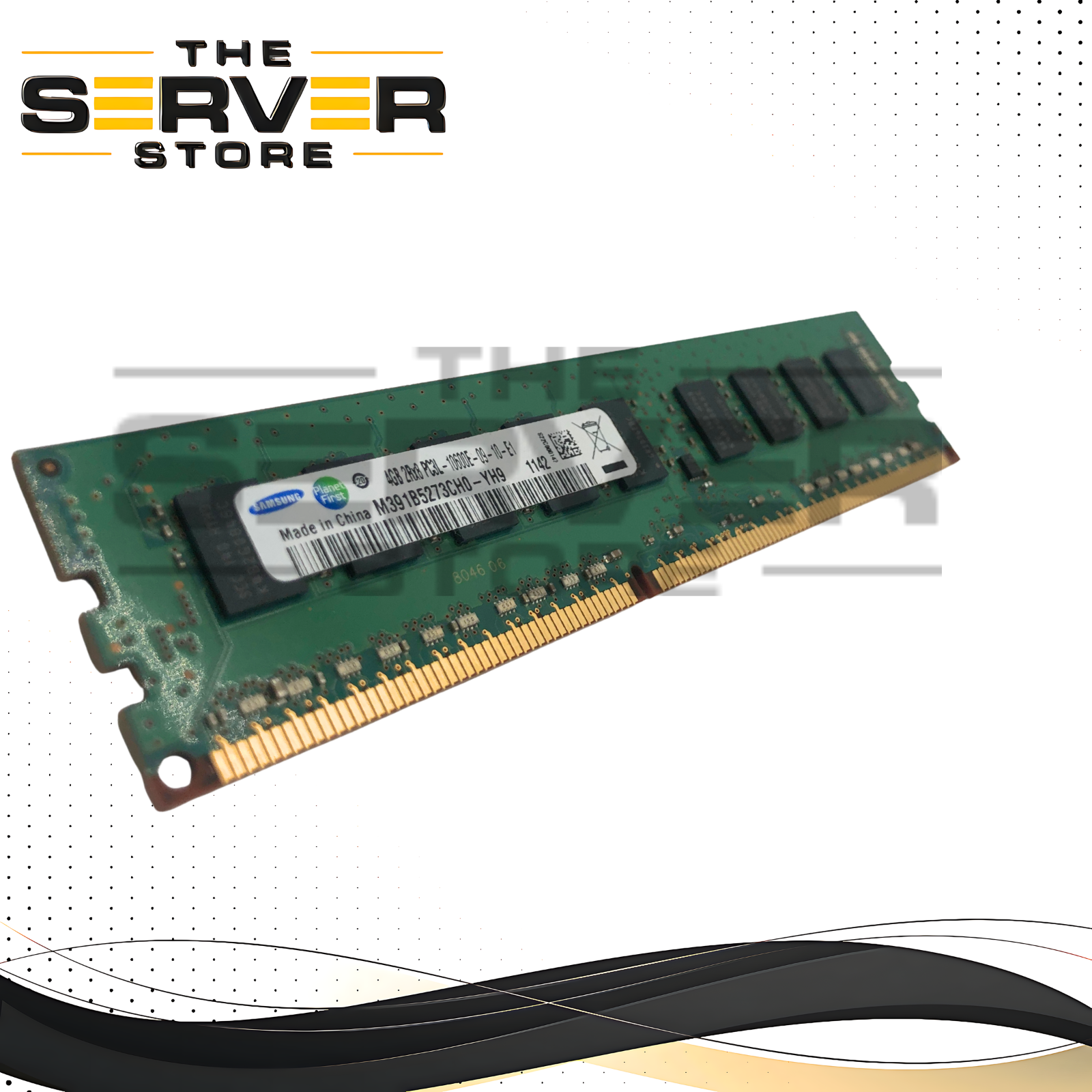 Samsung 4GB 2Rx8 PC3L-10600E DDR3L 1333MHz ECC Unbuffered RAM M391B5273CH0-YH9