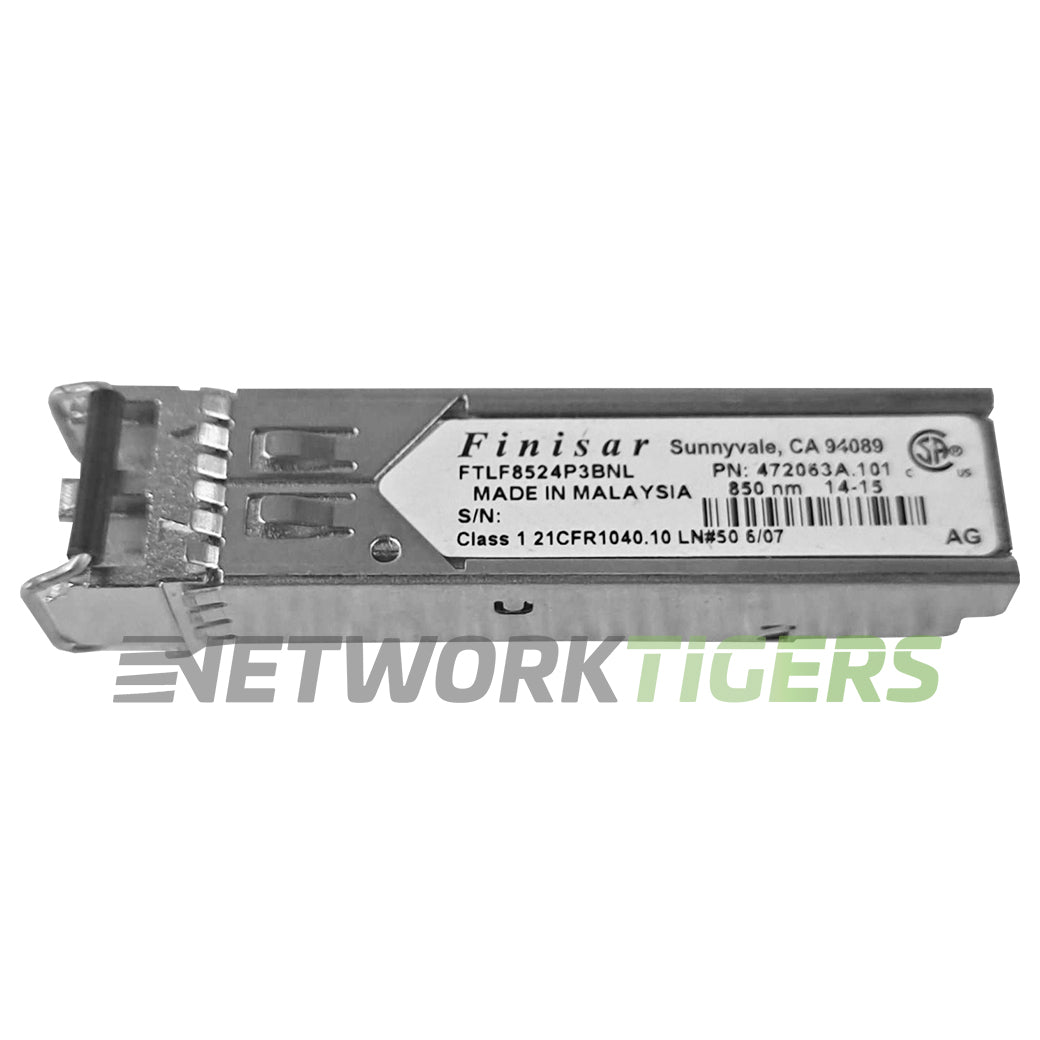Finisar FTLF8524P3BNL 4GB Fibre Channel 850nm LC Duplex SFP Transceiver
