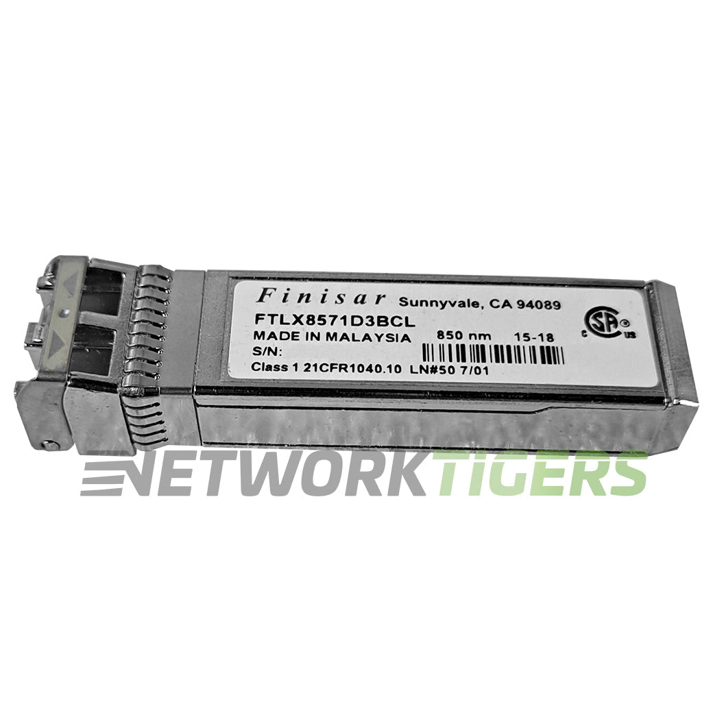 Finisar FTLF8528P3BCV-HD 8GB Fibre Channel 850nm MMF SFP+ Transceiver