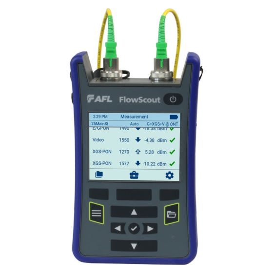 AFL FlowScout SMLP8-Quad Plus kit, including FlowScout