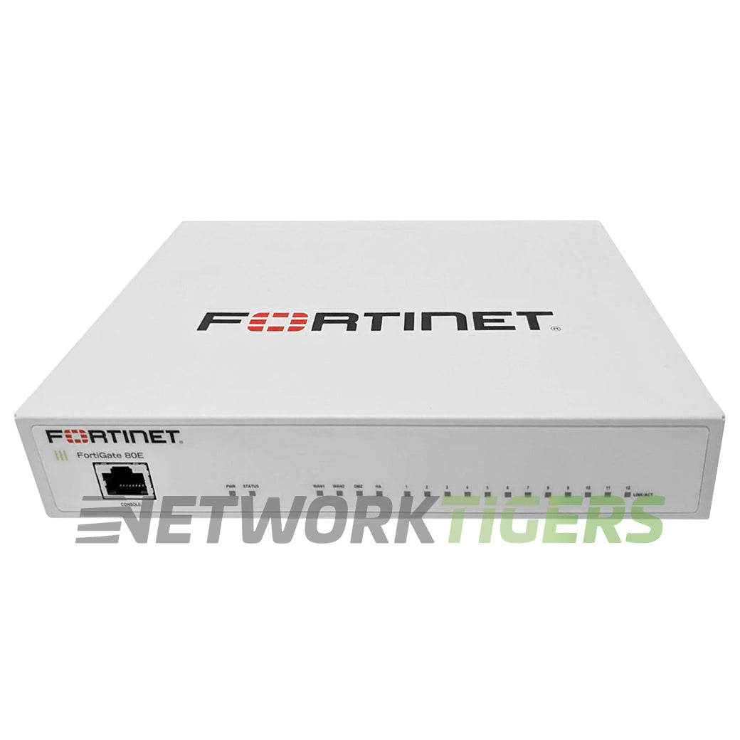Fortinet FG-80E FortiGate 80E Series 4 Gbps Local Management Only Firewall