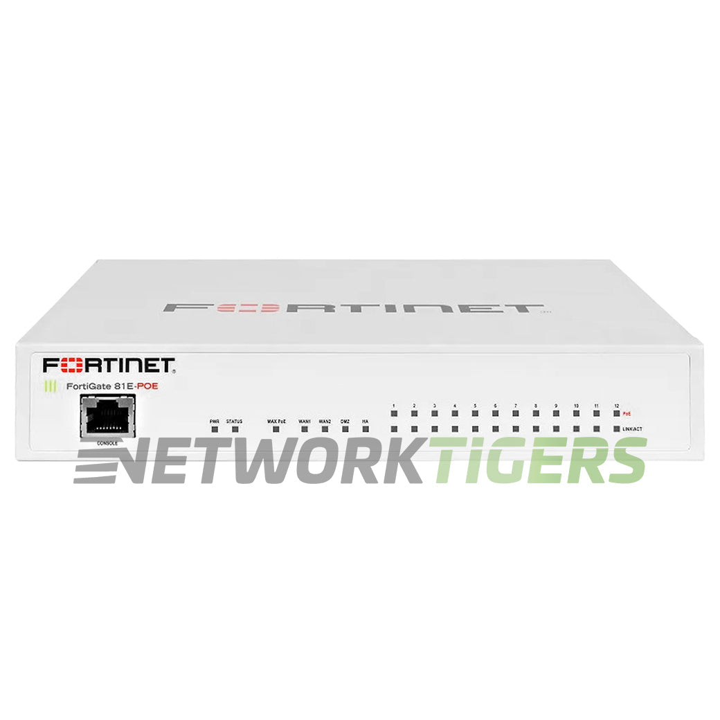 Fortinet FG-81E-POE FortiGate 80E 4 Gbps Local Management Only Firewall