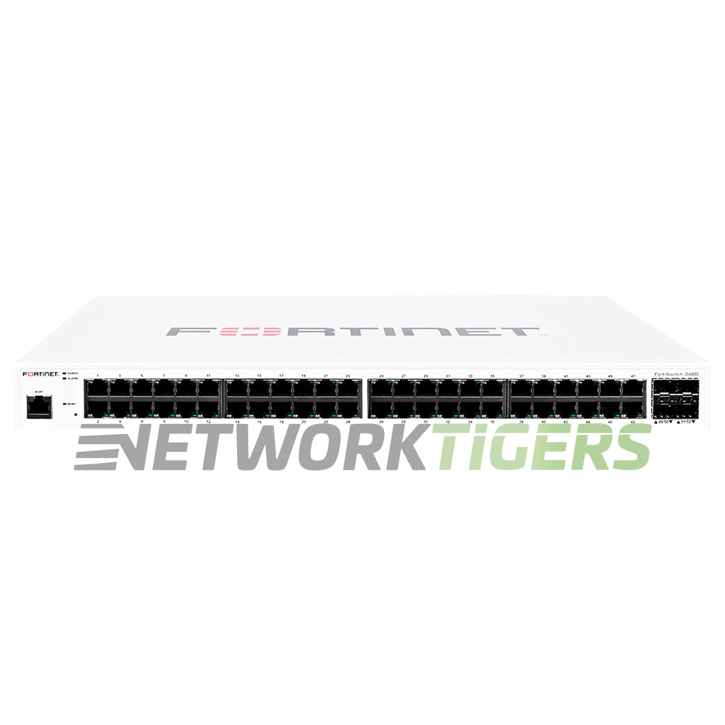 NEW Fortinet FS-248D 200 Series 48x 1GB RJ45 4x 1GB SFP Switch