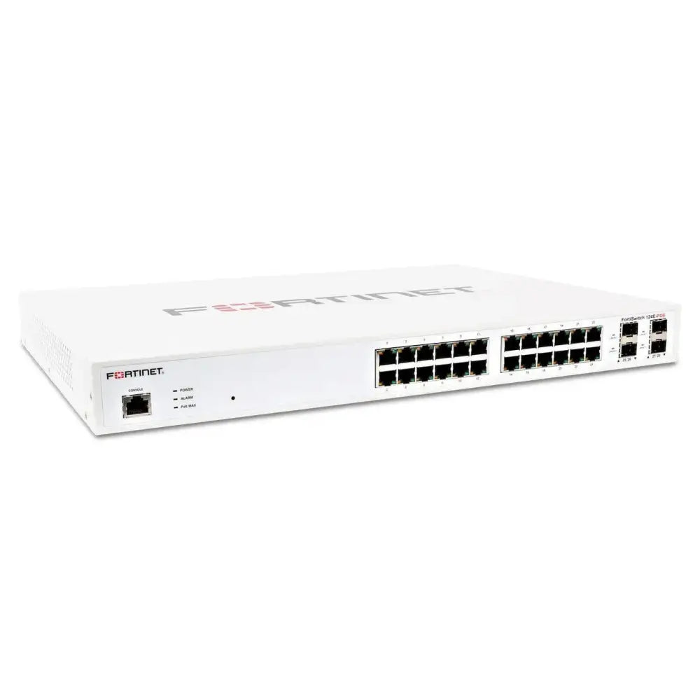 Fortinet FortiSwitch 124E 24-Port Gigabit Ethernet L2 Switch FS-124E - Refurbished