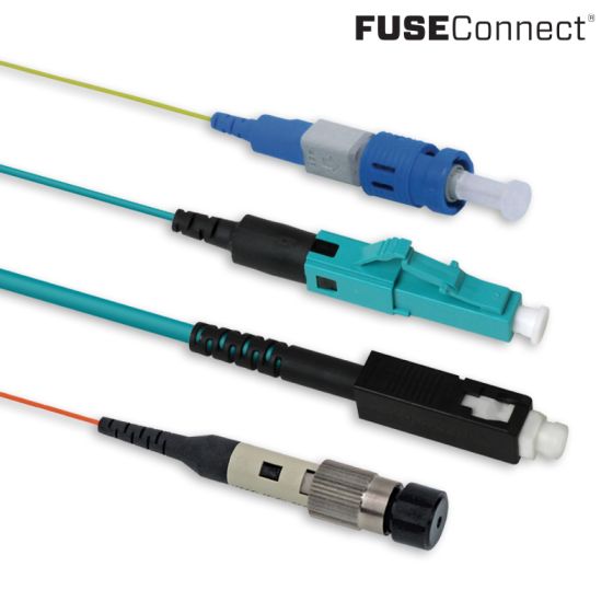 AFL FuseConnect SC 62.5μm Multimode 3.0mm Beige, Pack Of 6