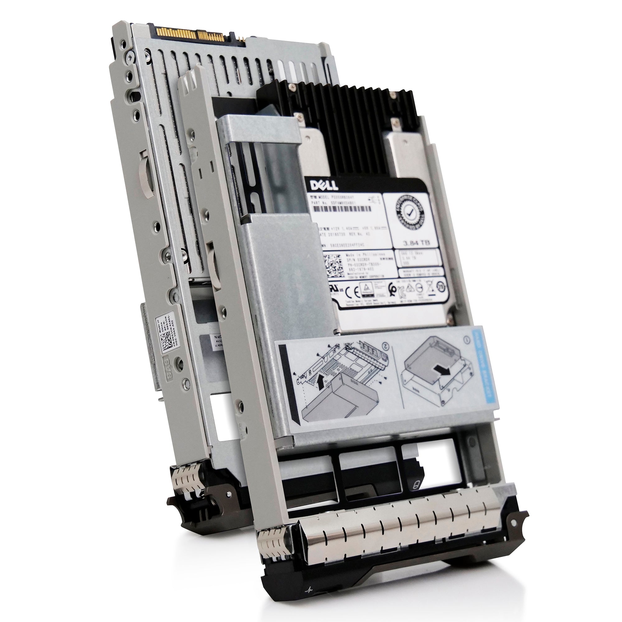 Dell G13 0XCRDV 3.84TB 1 DWPD SAS-3 12Gb/s MLC Hybrid 3.5in Refurbished SSD