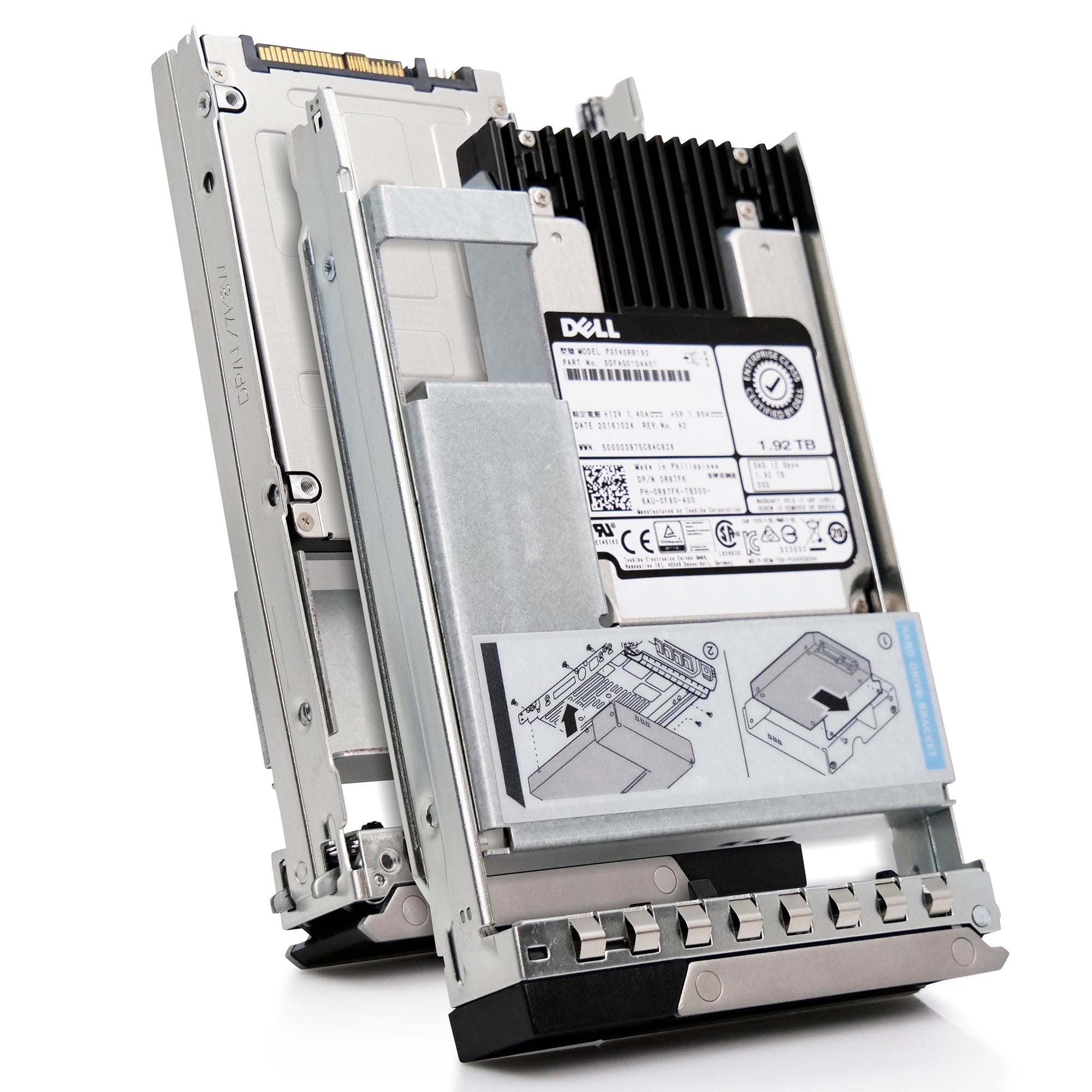 Dell G14 0R87FK 1.92TB 1 DWPD SAS-3 12Gb/s MLC Hybrid 3.5in Solid State Drive