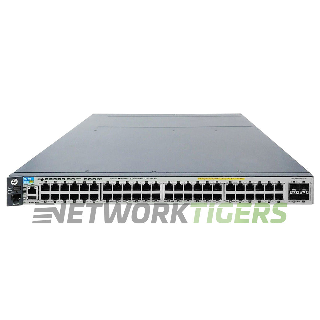 NEW HPE J9574A 3800-48G-PoE+-4SFP+ 48x 1GB PoE+ RJ45 4x 10GB SFP+ Switch