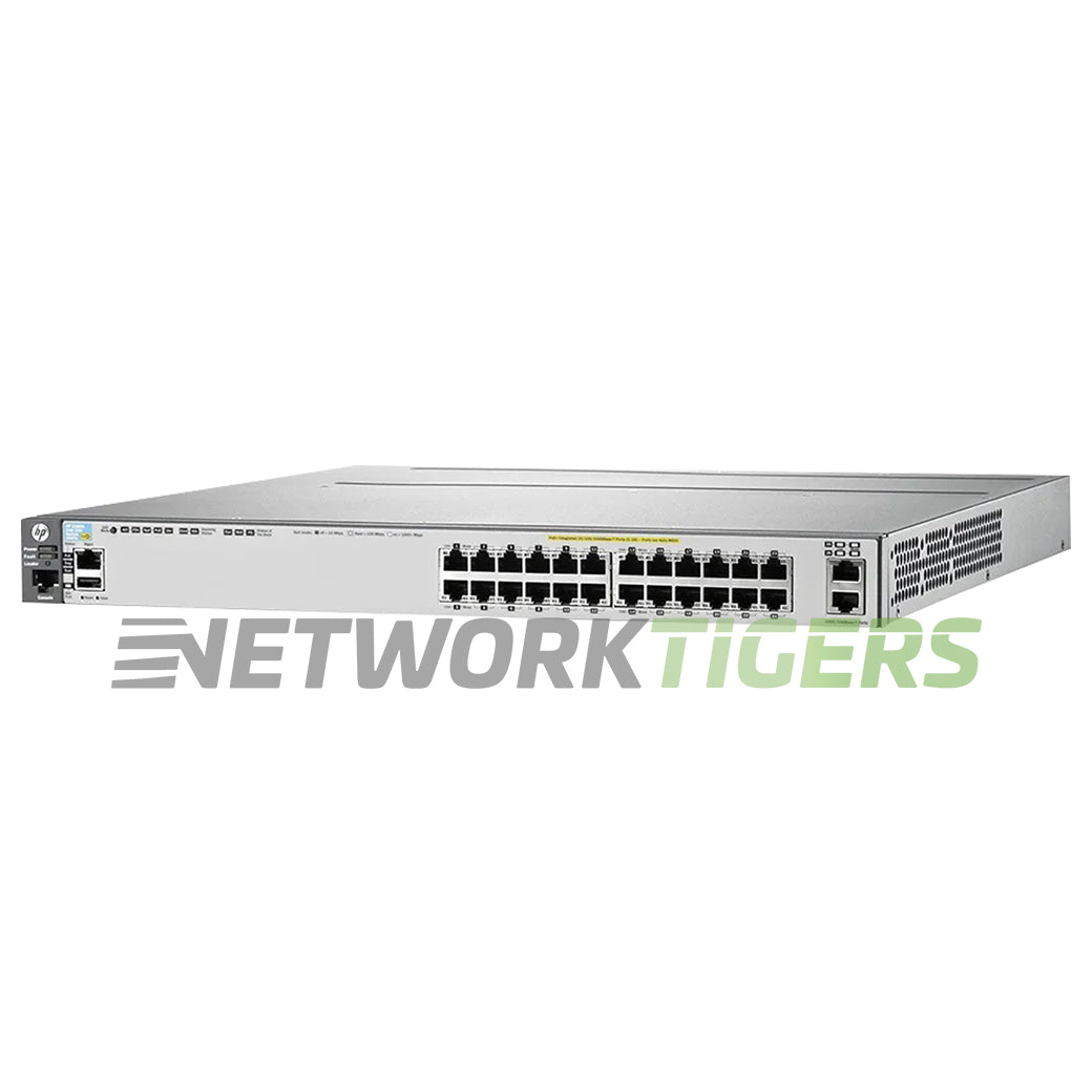 HPE J9587A 3800-24G-PoE+-2XG 24x 1GB PoE+ RJ45 2x 10GB Copper Switch