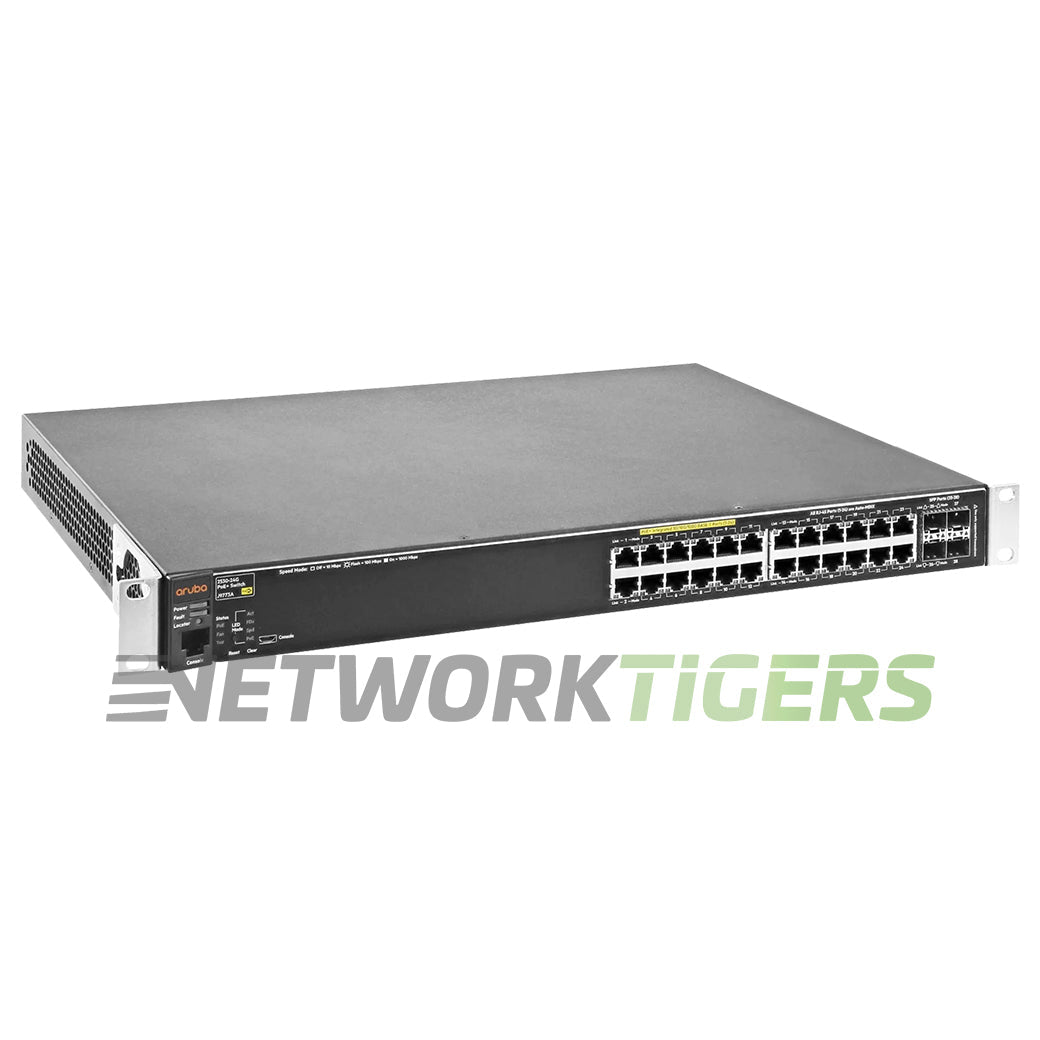 NEW HPE Aruba J9773A 2530-24G-PoE+ 24x 1GB PoE+ RJ45 4x 1GB SFP Switch