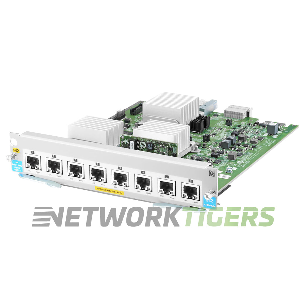 NEW HPE Aruba J9995A 5400R zl2 8x 10GB PoE+ Copper MACsec v3 Switch Module
