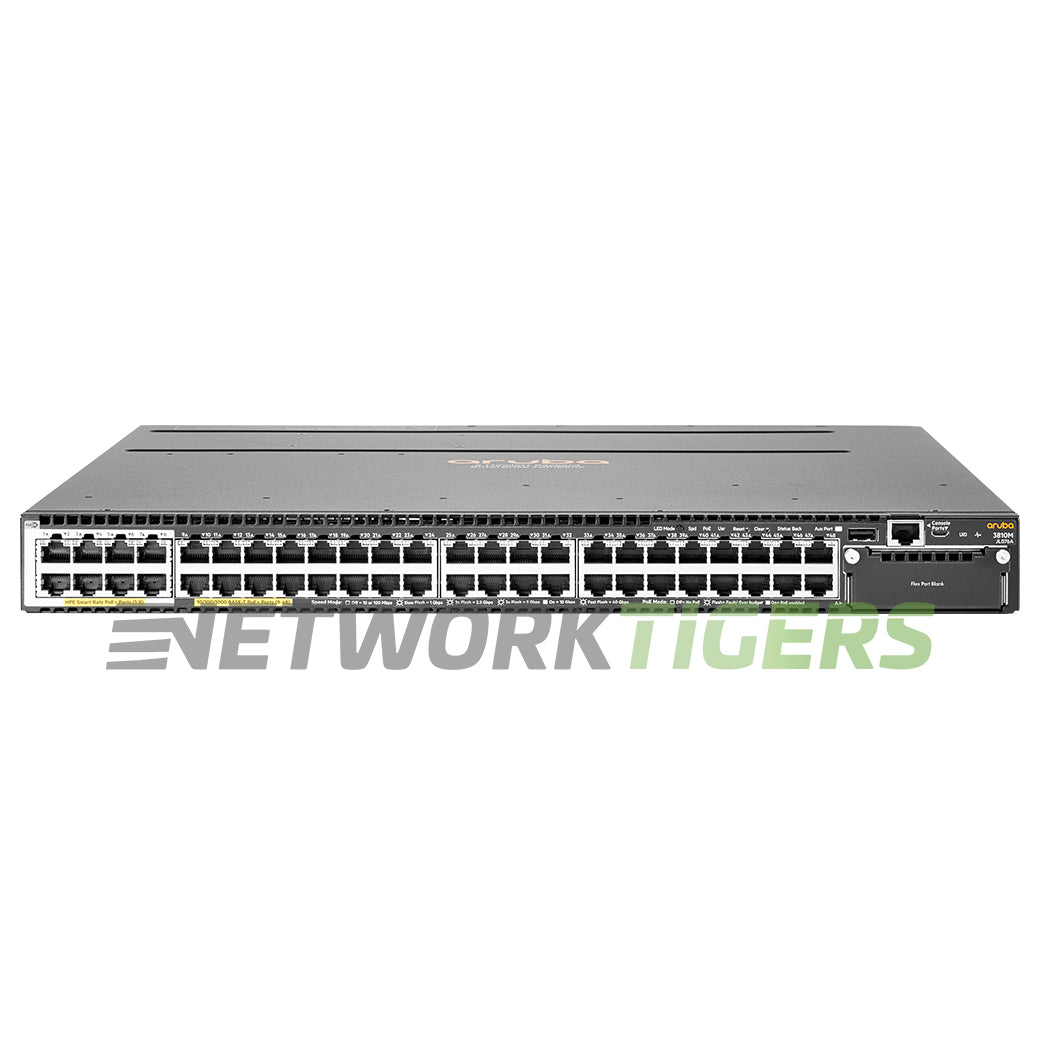 NEW HPE Aruba JL076A 40x 1GB PoE+ RJ45 8x MultiGB 1x Expansion Mod Slot Switch