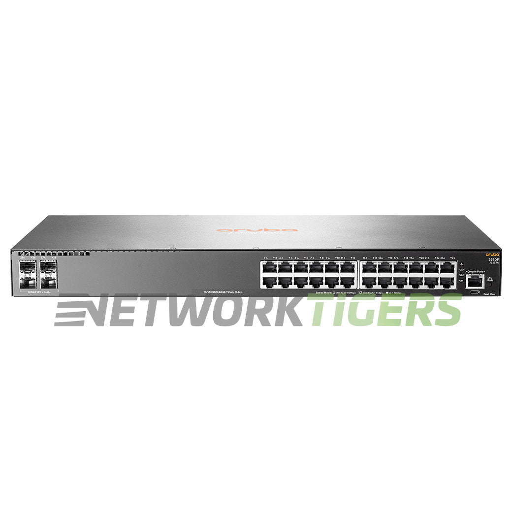 HPE Aruba JL253A 2930F Series 24x 1GB RJ45 4x 10GB SFP+ Switch