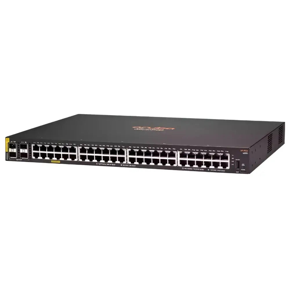 HPE Aruba CX 6000 48G Class4 PoE 4SFP 370W Managed Switch R8N85A - Refurbished